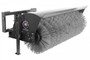 84" Wide Skid Steer Manual Angle Broom Attachment With Poly Brushes Only 84" Wide Skid Steer Manual Angle Broom Attachment With Poly Brushes Only