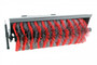 84" Wide Skid Steer Manual Angle Broom Attachment With Poly Brushes Only