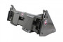 72" Wide Skid Steer 4 In 1 Combination Bucket Attachment With Smooth Edge (Industrial Series)