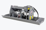 84" Wide Skid Steer Vibratory Plate Compactor Attachment