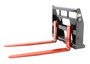 42" Mini Skid Steer Pallet Forks for Bobcat MT Mount 