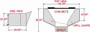 Skid Steer Concrete Bucket 1/2 Yard Capacity (Professional Series) Skid Steer Concrete Bucket 1/2 Yard Capacity (Professional Series)