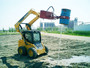 55 Gallon Skid Steer Barrel Grabber Attachment with 93° Dual Cylinder Rotating Base and 30 Gallon Insert 55 Gallon Skid Steer Barrel Grabber Attachment with 93° Dual Cylinder Rotating Base and 30 Gallon Insert