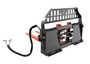 Skid Steer Pallet Fork Frame With 48" Long Tines Class II 4000 lbs Hydraulic Adjustable (Professional Series)
