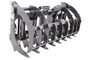78" Wide Skid Steer Grapple Rake Attachment Ultra Industrial Series