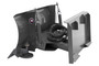 48" Wide Mini Skid Steer 4 Way Snow/Dozer Blade Hydraulic Angle Bobcat MT Mount