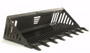 66" Wide Skid Steer Rock Bucket Attachment With Teeth