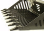 66" Wide Skid Steer Rock Bucket Attachment With Teeth