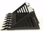 66" Wide Skid Steer Rock Bucket Attachment With Teeth