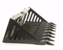 66" Wide Skid Steer Rock Bucket Attachment With Teeth