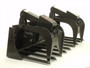 96" Wide Skid Steer Tine Grapple Bucket Attachment