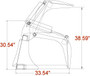 96" Wide Skid Steer Tine Grapple Bucket Attachment 96" Wide Skid Steer Tine Grapple Bucket Attachment