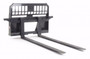 Skid Steer Pallet Fork Frame With 72" Long Tines Class II 5500 lbs (Professional Series)