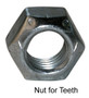 Skid Steer Auger Tooth Replacement 5/8 Nut Skid Steer Auger Tooth Replacement 5/8 Nut