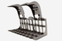 84" Wide Skid Steer Monster Root Grapple Attachment (Industrial Series)