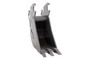 12" Wide Mini Excavator Tooth Bucket 10,000 lbs-14,000 lbs Machine