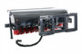 48" Wide Skid Steer Manual Angle Broom Attachment With Poly & Wire Brushes