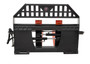 Skid Steer Pallet Fork Frame With 60" Long Tines Class II 5500 lbs Hydraulic Adjustable (Professional Series)