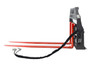 Skid Steer Pallet Fork Frame With 72" Long Tines Class II 5500 lbs Hydraulic Adjustable (Professional Series)