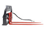 Skid Steer Pallet Fork Frame With 72" Long Tines Class III 8000 lbs Hydraulic Adjustable (Industrial Series)