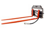 Skid Steer Pallet Fork Frame With 96" Long Tines Class III 8000 lbs Hydraulic Adjustable (Industrial Series)