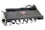 52" Wide Skid Steer Tiller Attachment With 6" Deep Tines (18-28) gpm