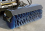 48" Wide Mini Skid Steer Hydraulic Angle Broom With All Poly Brush (Industrial Series)
