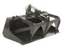 44" Wide Mini Skid Grapple Bucket