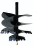 18" Dia Auger Bit HTF Style for Tree Planting | 2" Hex Collar