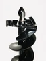 9" Dia Auger Bit HDF Style for Standard Digging | 2" Hex Collar