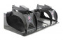 72" Wide Grapple Bucket Attachment With Bolt on Edge (Industrial Series)