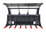 84" Wide Skid Steer Grapple Rake Attachment Industrial Series