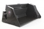 72" Wide Skid Steer High Dump Bucket Attachment With Bolt on Edge 72" Wide Skid Steer High Dump Bucket Attachment With Bolt on Edge