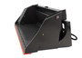 84" Wide Skid Steer High Dump Bucket Attachment With Bolt on Edge