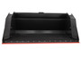 84" Wide Skid Steer High Dump Bucket Attachment With Bolt on Edge