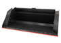 84" Wide Skid Steer High Dump Bucket Attachment With Bolt on Edge
