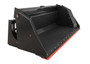84" Wide Skid Steer High Dump Bucket Attachment With Bolt on Edge