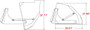96" Wide Skid Steer High Dump Bucket Attachment With Bolt on Edge
