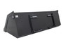 84" Wide Skid Steer Snow & Litter Bucket With Bolt on Edge