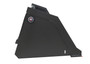 96" Wide Skid Steer Snow & Litter Bucket With Bolt on Edge