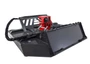84" Wide Skid Steer Brush Cutter Attachment (Hoplite Series) Piston Pump Flow (17-27 gpm) (Case Drain)
