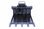 36" Wide Mini Excavator Concrete Slab Grab Bucket With Teeth 6,000 lbs-10,000 lbs Machine