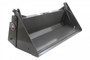 66" Wide Skid Steer 4 In 1 Combination Bucket With Bolt on Edge (Industrial Series)
