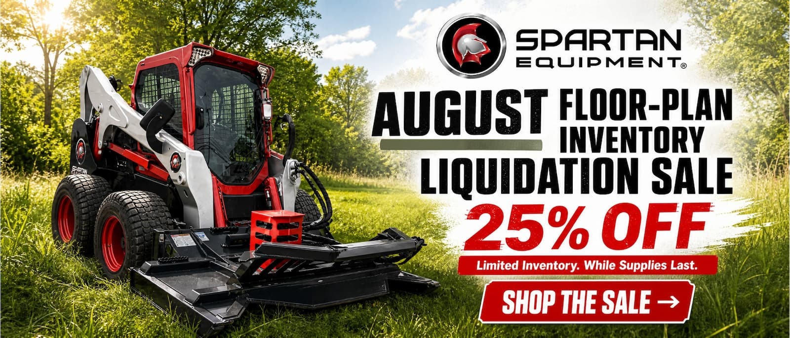 Spartan Equipment Inventory Liquidation Sale