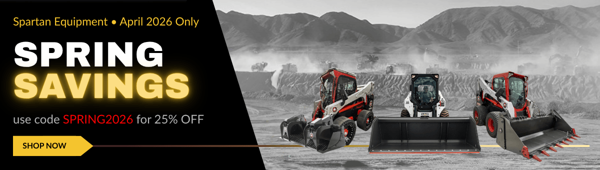 Spartan Equipment spring banner