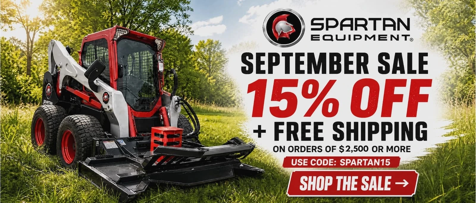 Spartan Equipment September Sale - 15% Off and Free Shipping with Code SPARTAN15