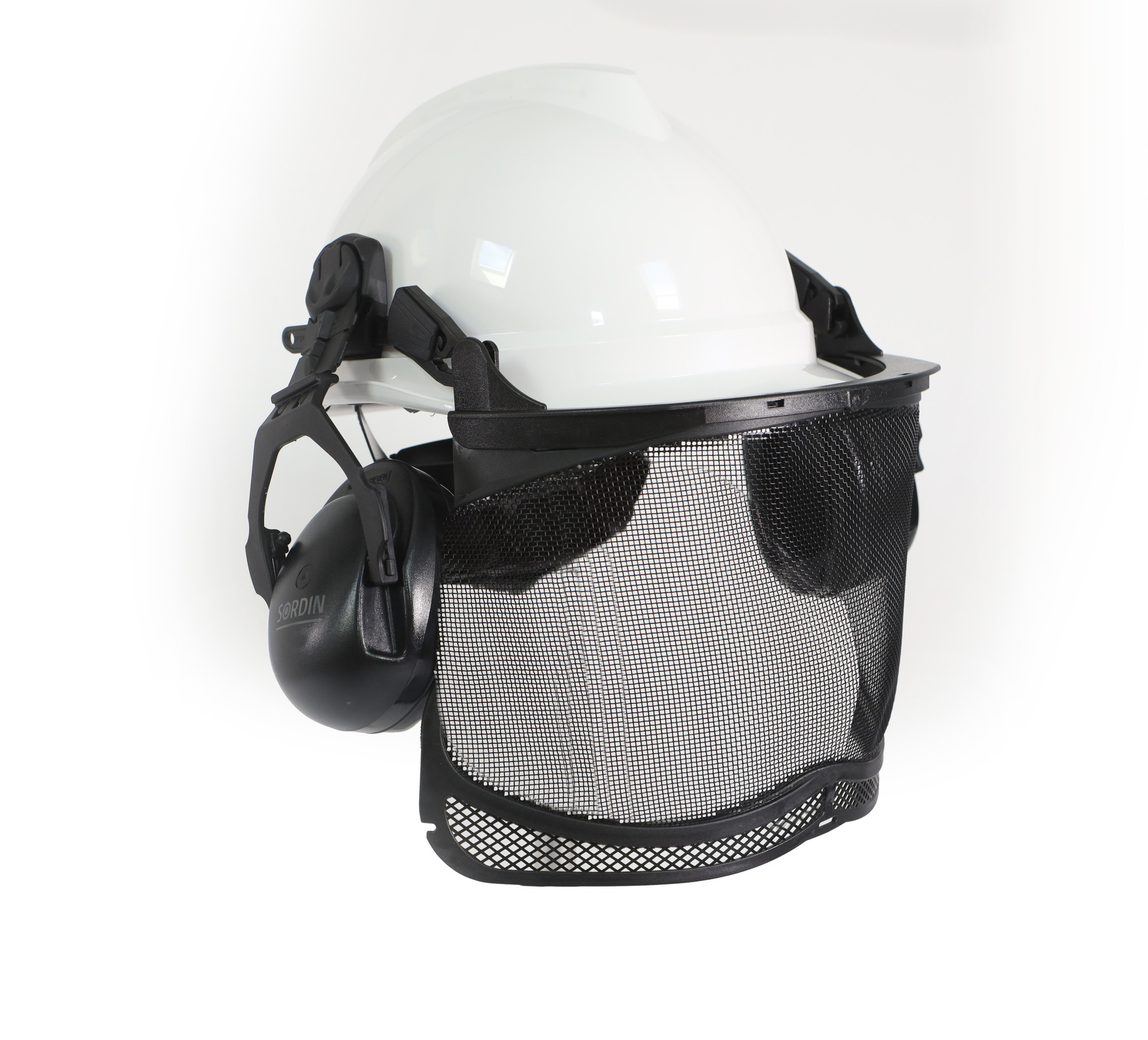 MSA V-Gard 500 Forestry Helmet Combination - Honey Brothers