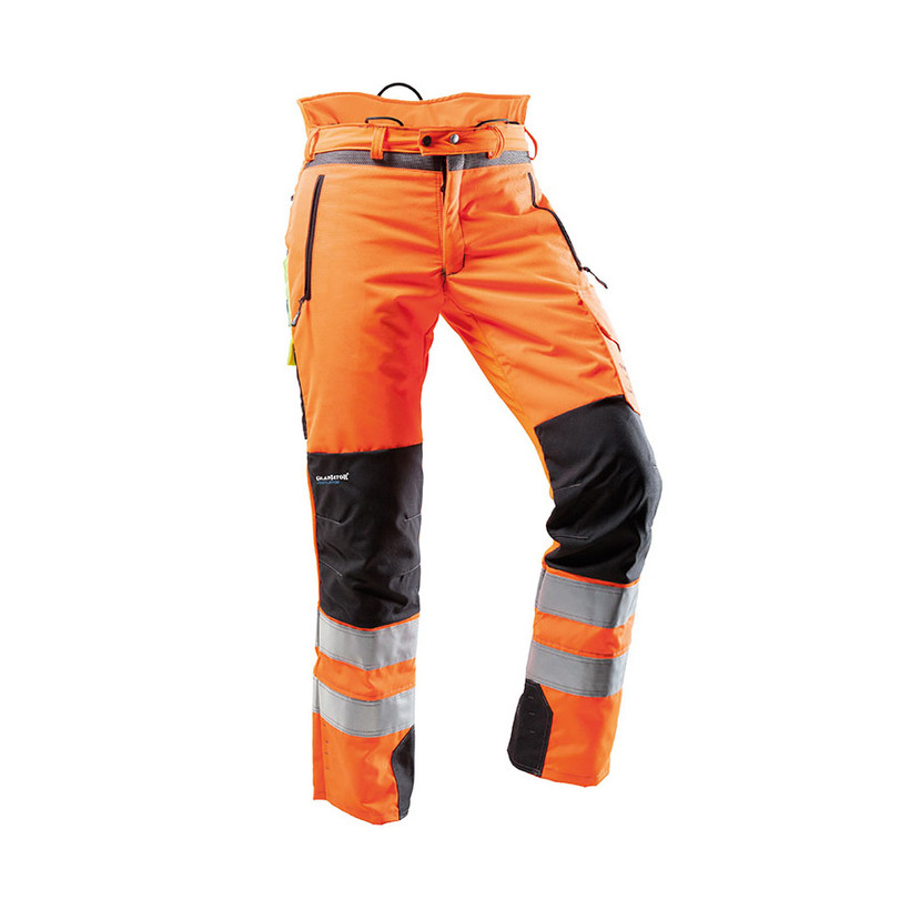 Active slide of Pfanner Ventilation Type A Chainsaw Trousers - Hi-Vis Orange