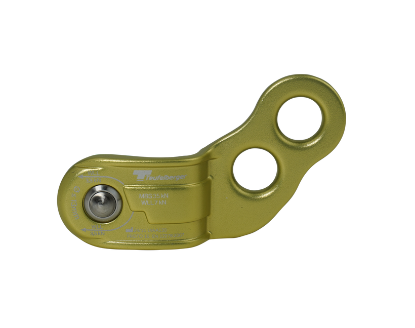 Active slide of Teufelberger glideHITCH Pulley Limited Edition - Black & Gold