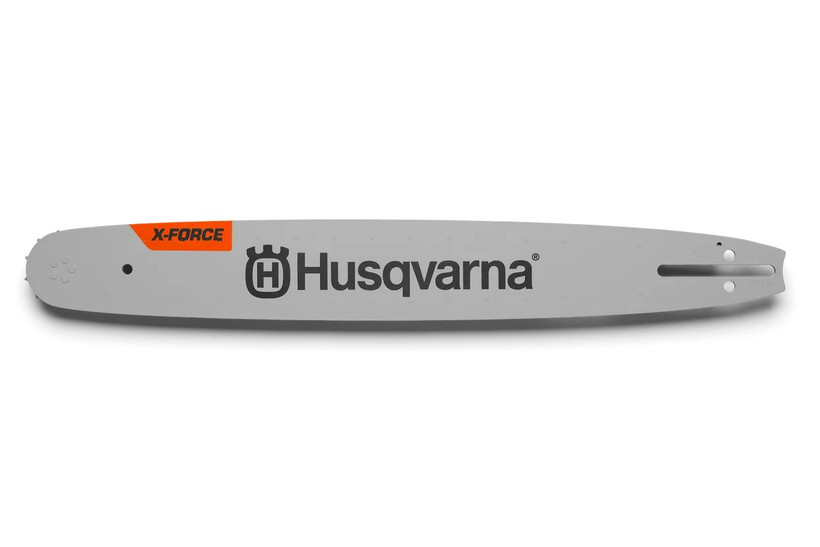 Active slide of Husqvarna X-Force Pro Laminate Sprocket Nose Chainsaw Bar, 16 Inch, 3/8 Mini / Picco 0.050